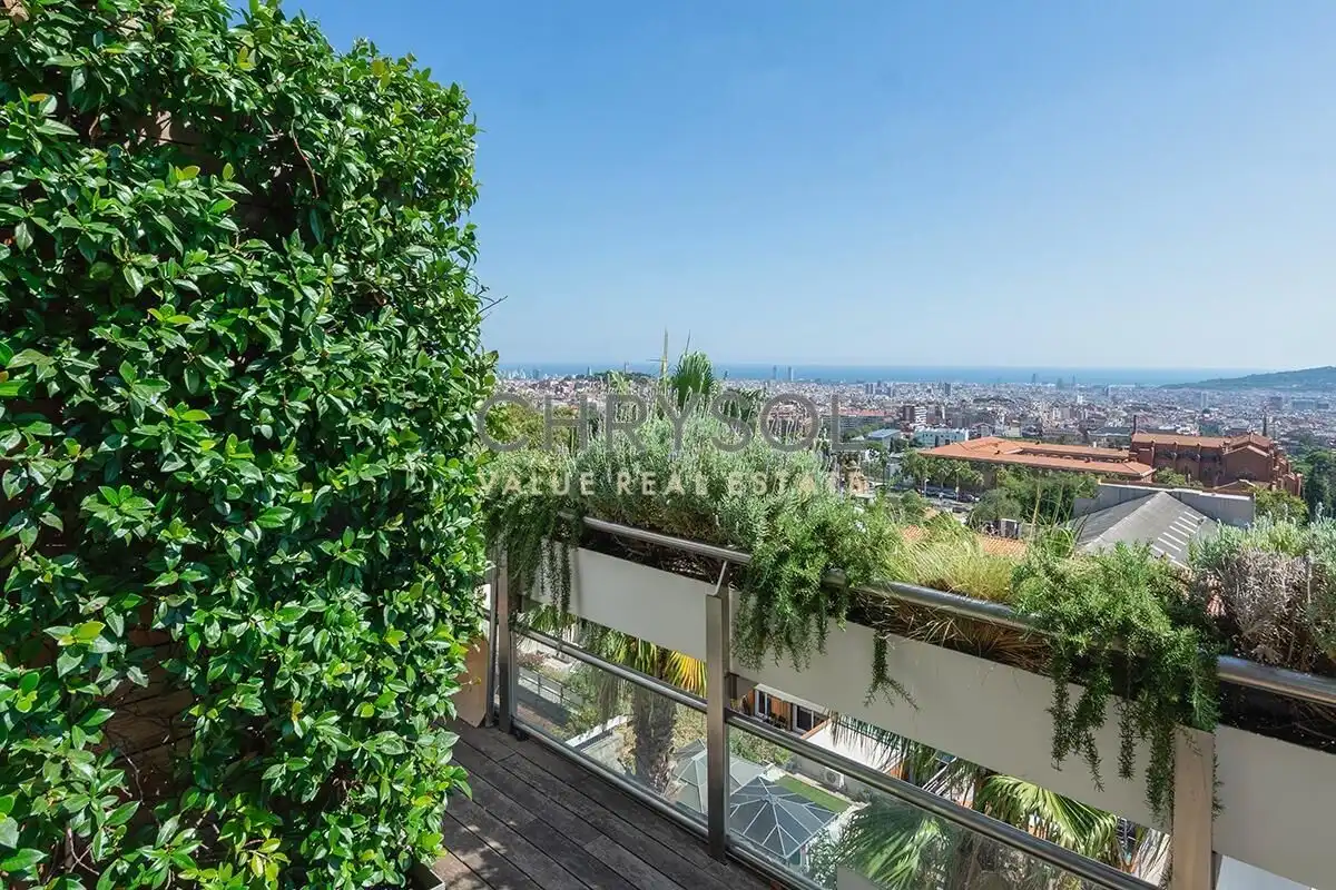 Jardí de Àtic en venda en Barcelona amb Aire condicionat, Parquet i Terrassa