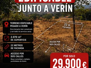 Residential land for sale in Verín