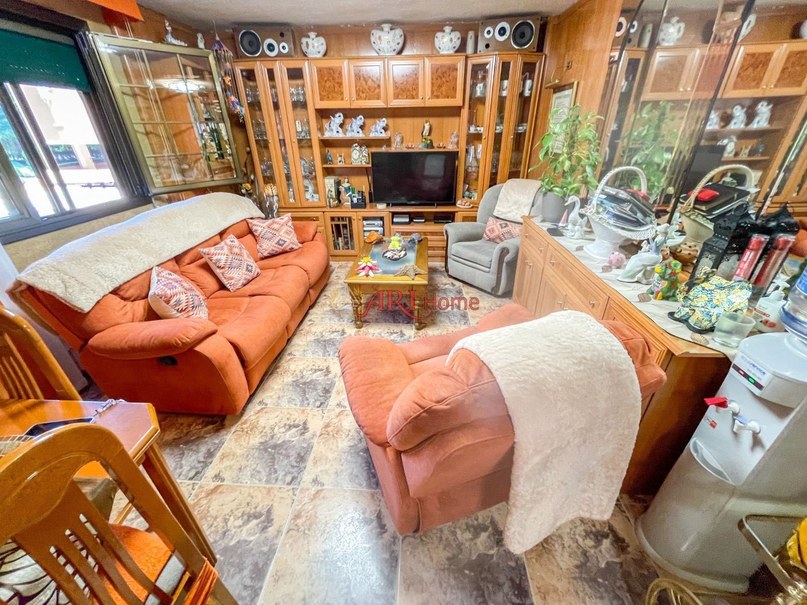 Sala de estar de Piso en venta en  Madrid Capital con Aire acondicionado, Calefacción y Alarma