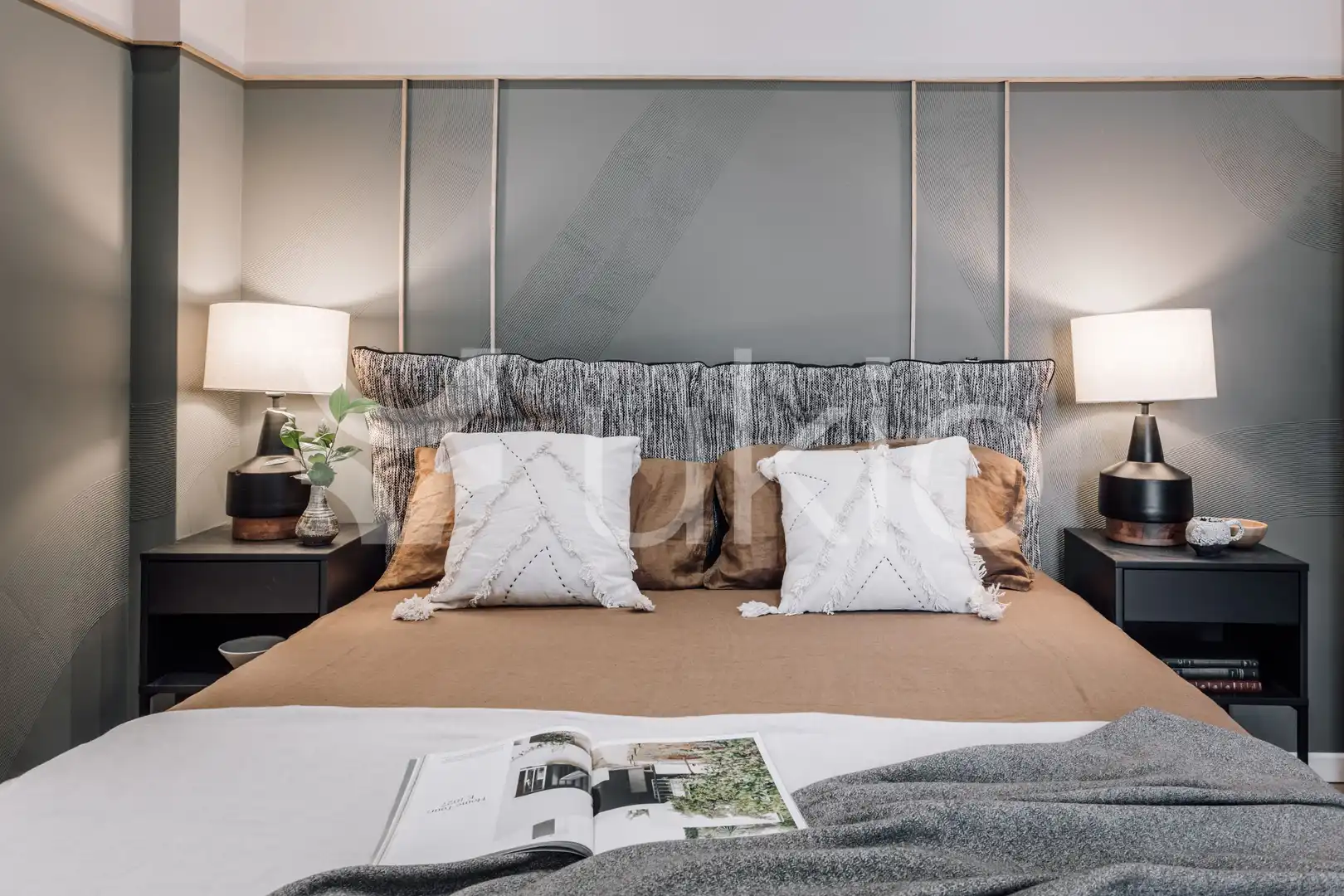 Bedroom of Apartments for rent in Madrid  with Air Conditioner, Heating and Furnished