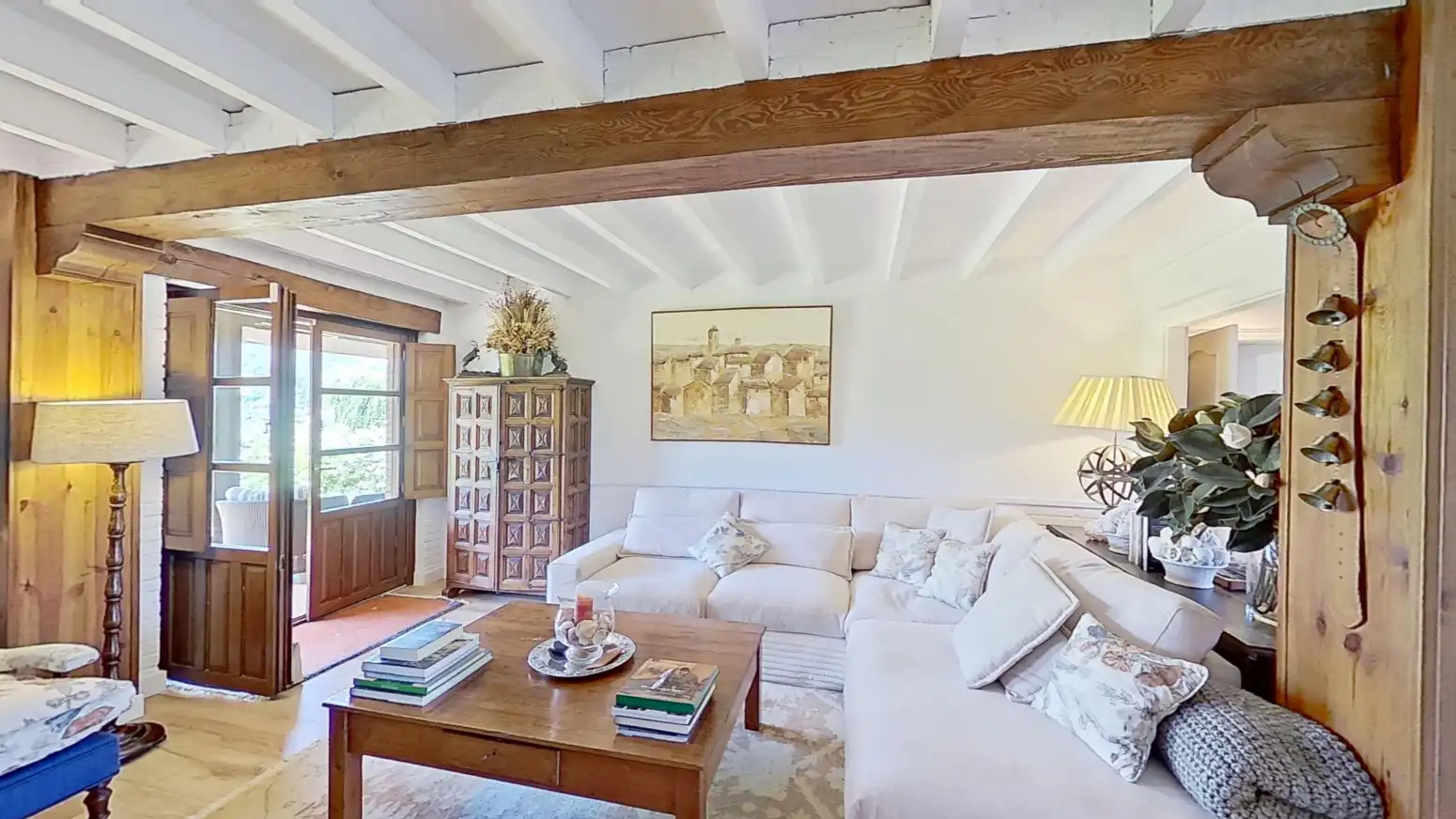 Sala de estar de Casa o chalet en venta en Alfoz de Lloredo con Calefacción, Terraza y Balcón