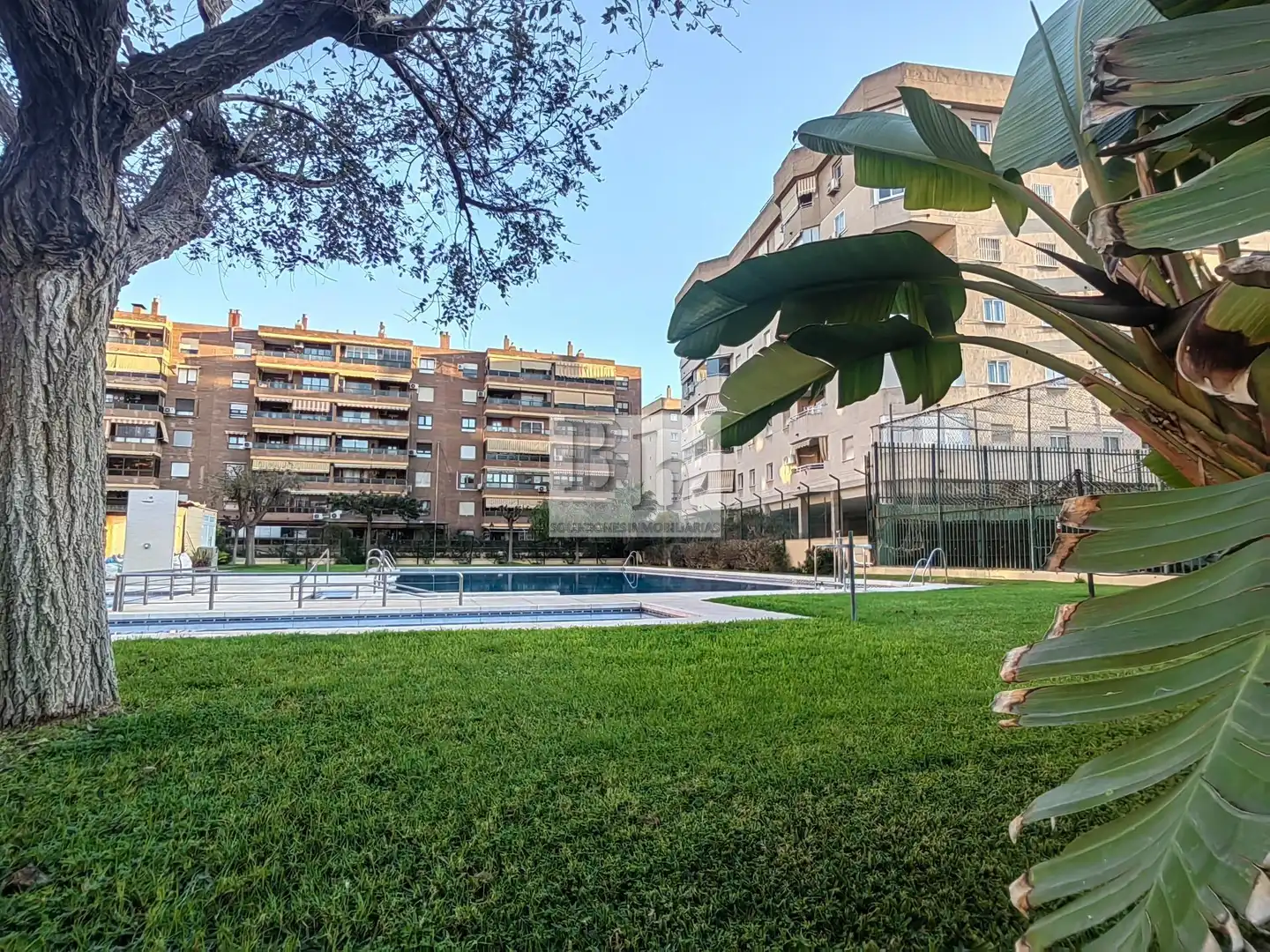 Swimming pool of Flat for sale in Málaga  with Air Conditioner, Private garden and Terrace