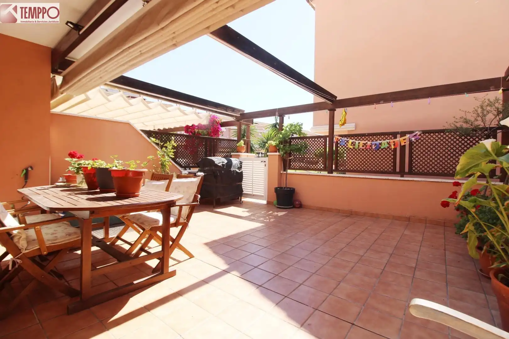 Terrassa de Casa adosada en venda en El Vendrell amb Calefacció, Jardí privat i Terrassa