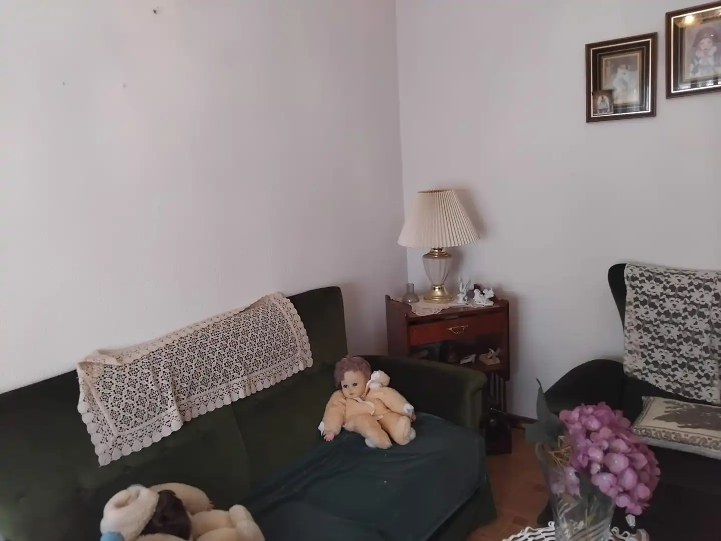 Sala d'estar de Pis en venda en Palencia amb Calefacció, Parquet i Terrassa