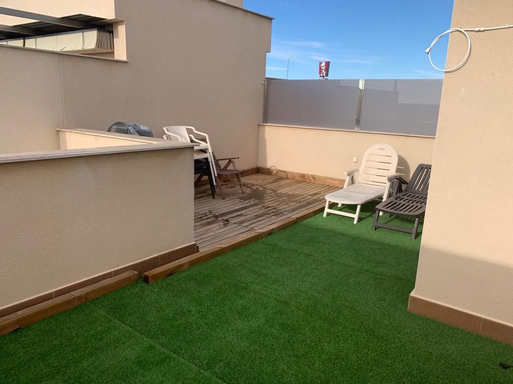 Terrassa de Casa adosada en venda en  Albacete Capital amb Aire condicionat, Calefacció i Parquet
