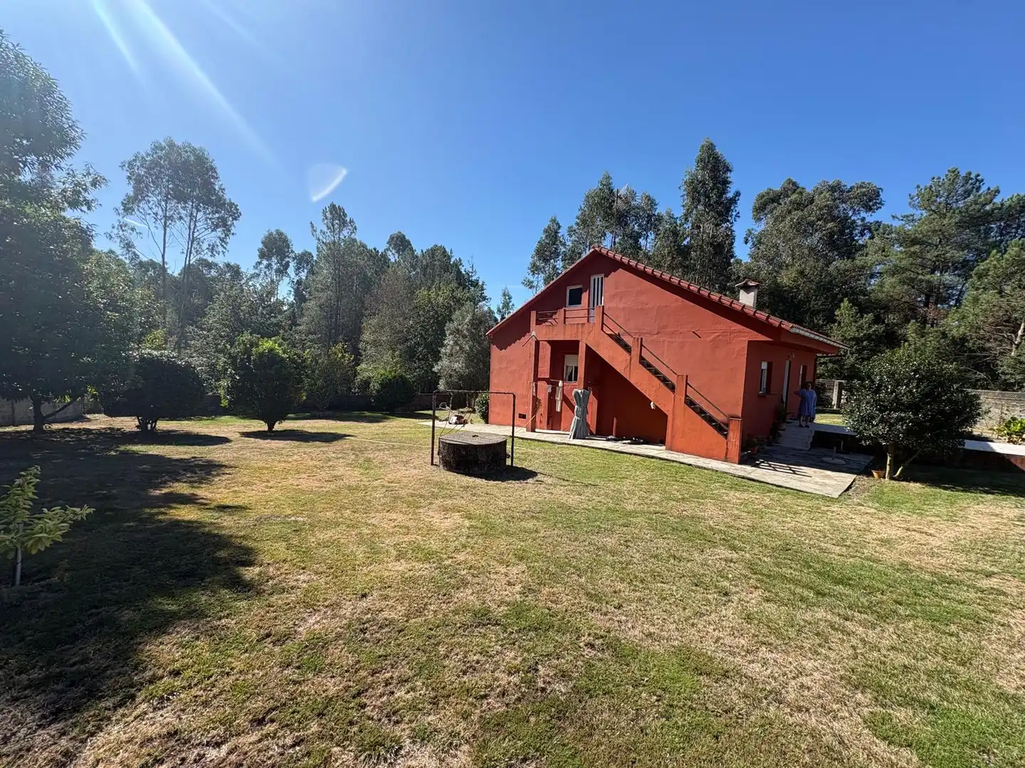 Vista exterior de Casa o chalet en venta en Covelo con Jardín privado, Trastero y Amueblado