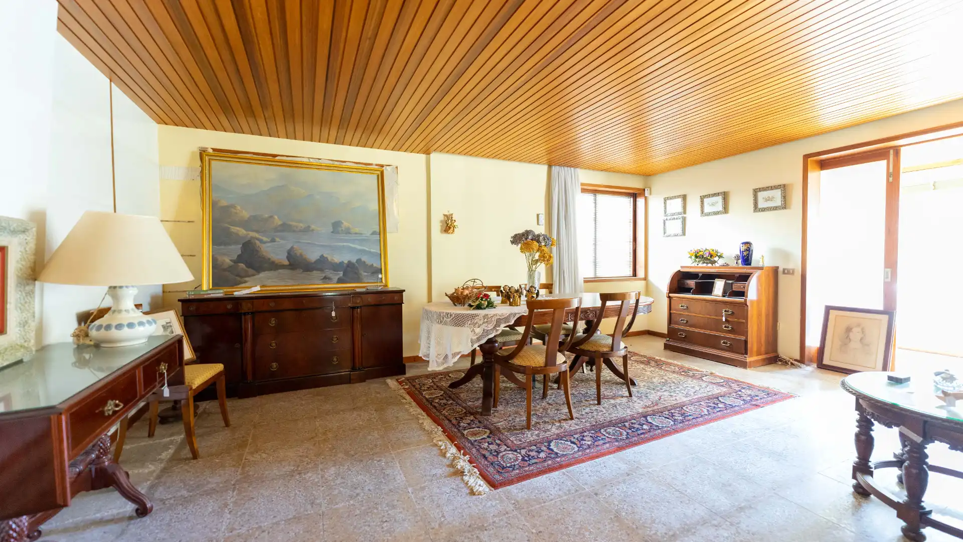 Comedor de Casa o chalet en venta en San Cristóbal de la Laguna con Jardín privado, Trastero y Balcón
