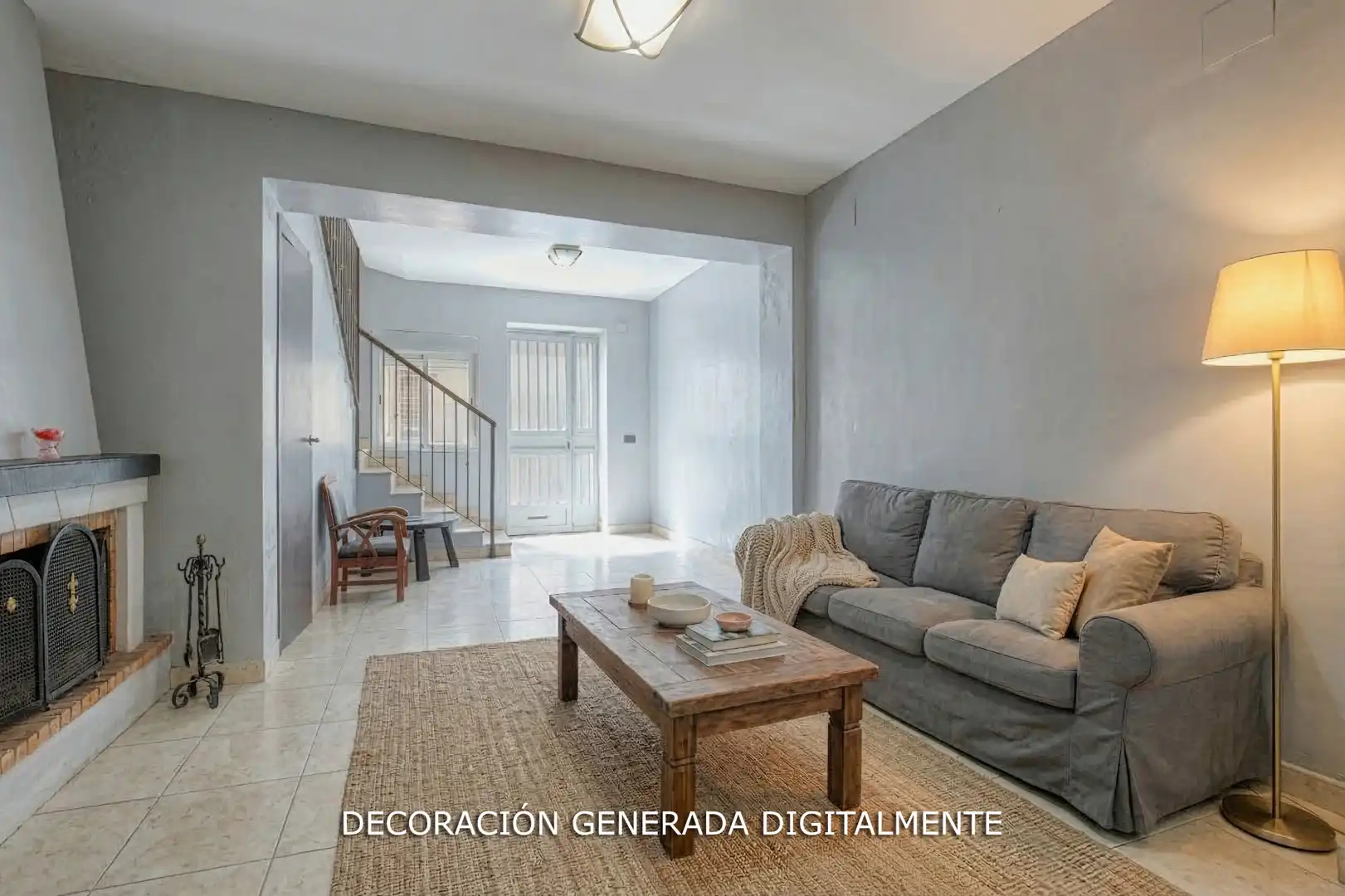 Living room of Detached homes for sale in Sant Joan d'Alacant  with Air Conditioner, Heating and Parquet flooring