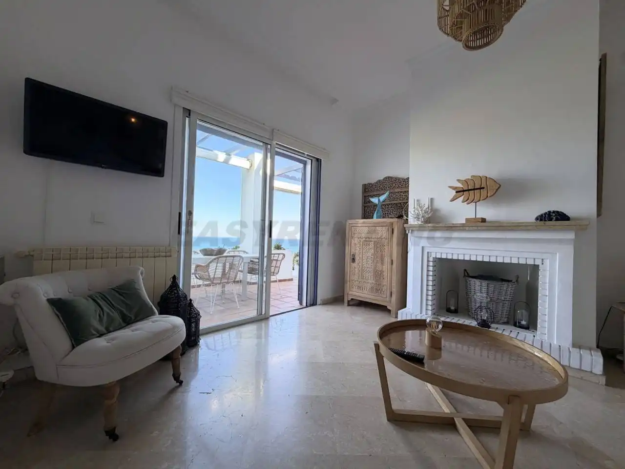 Living room of Detached homes for rent in La Alcaidesa  with Air Conditioner, Terrace and Furnished