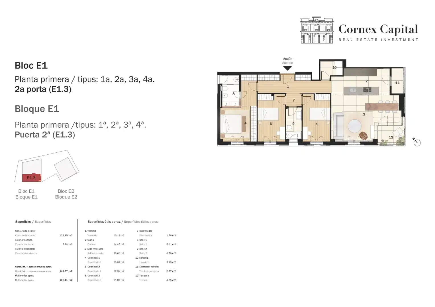 Flat for sale in Barcelona  with Air Conditioner, Heating and Private garden