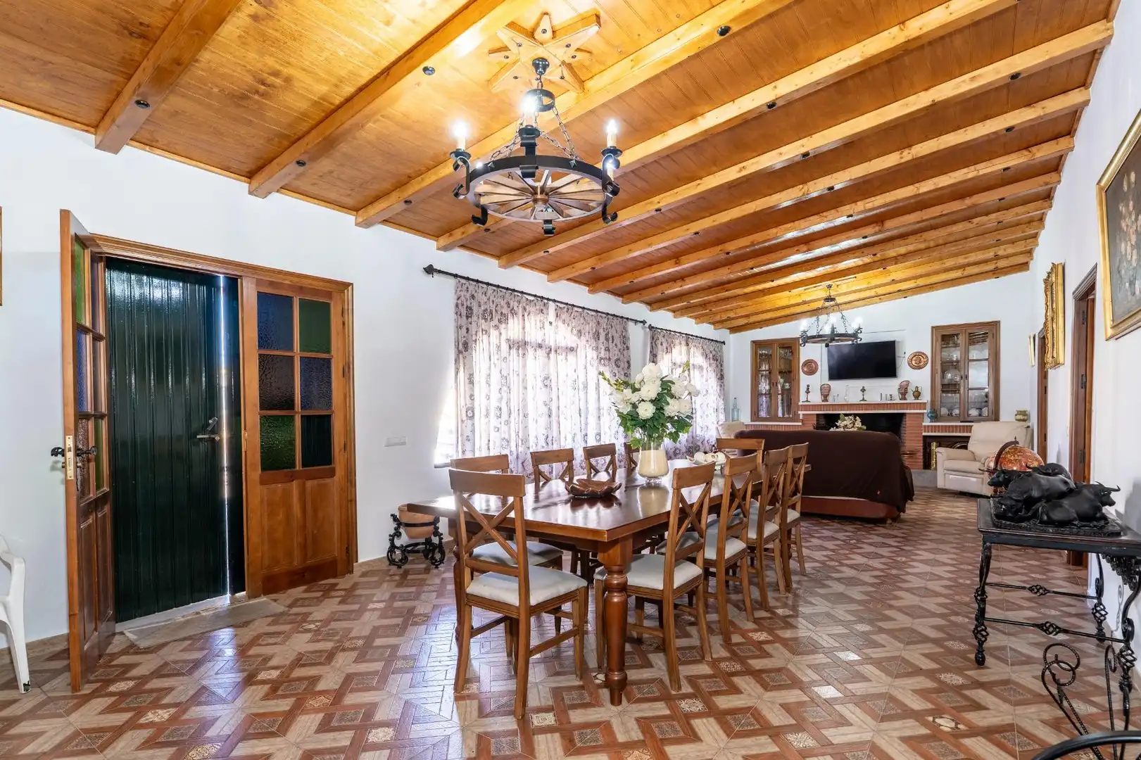 Comedor de Casa o chalet en venta en El Garrobo con Aire acondicionado, Calefacción y Jardín privado