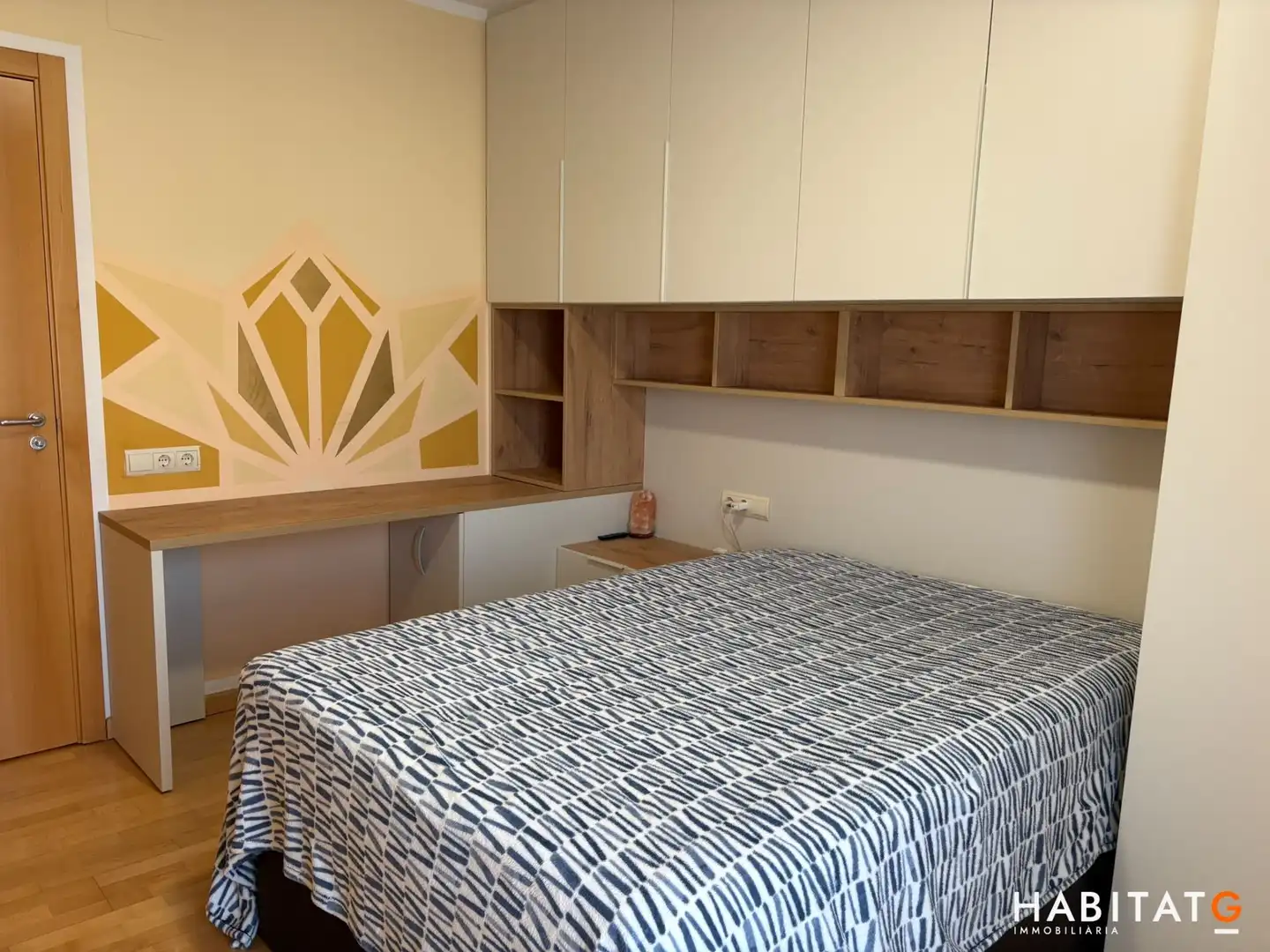 Bedroom of Flat for sale in Bellpuig  with Air Conditioner and Heating
