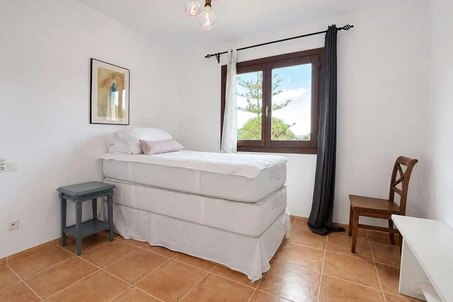 Dormitori de Casa adosada de lloguer en Alcúdia amb Terrassa, Moblat i Balcó