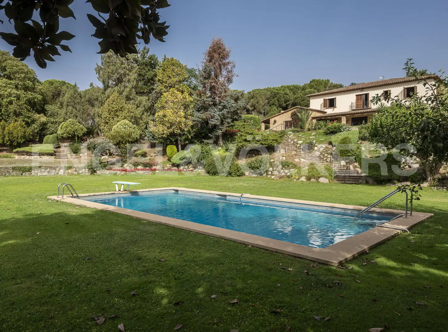 Schwimmbecken von Country house zum Verkauf in La Garriga mit Heizung und Schwimmbad