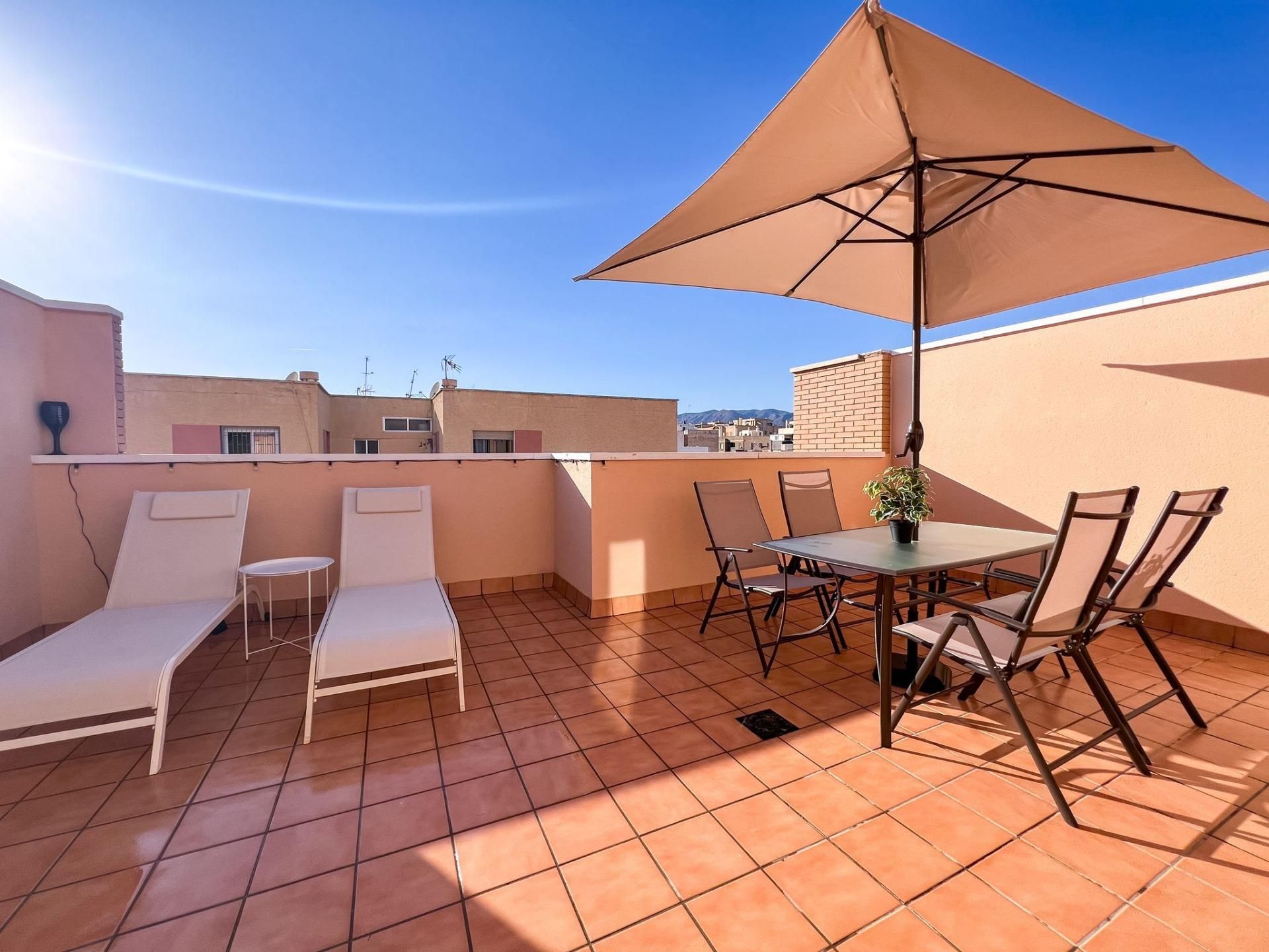 Terrace of Attic for sale in El Ejido  with Air Conditioner, Heating and Terrace