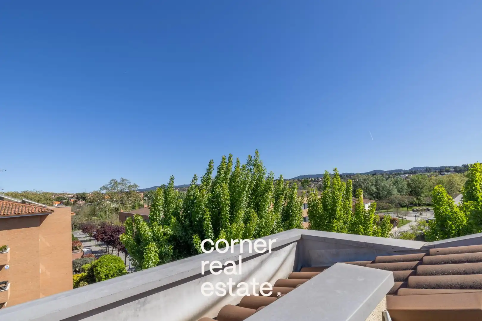 Terraza de Ático en venta en Sant Cugat del Vallès con Calefacción, Parquet y Terraza