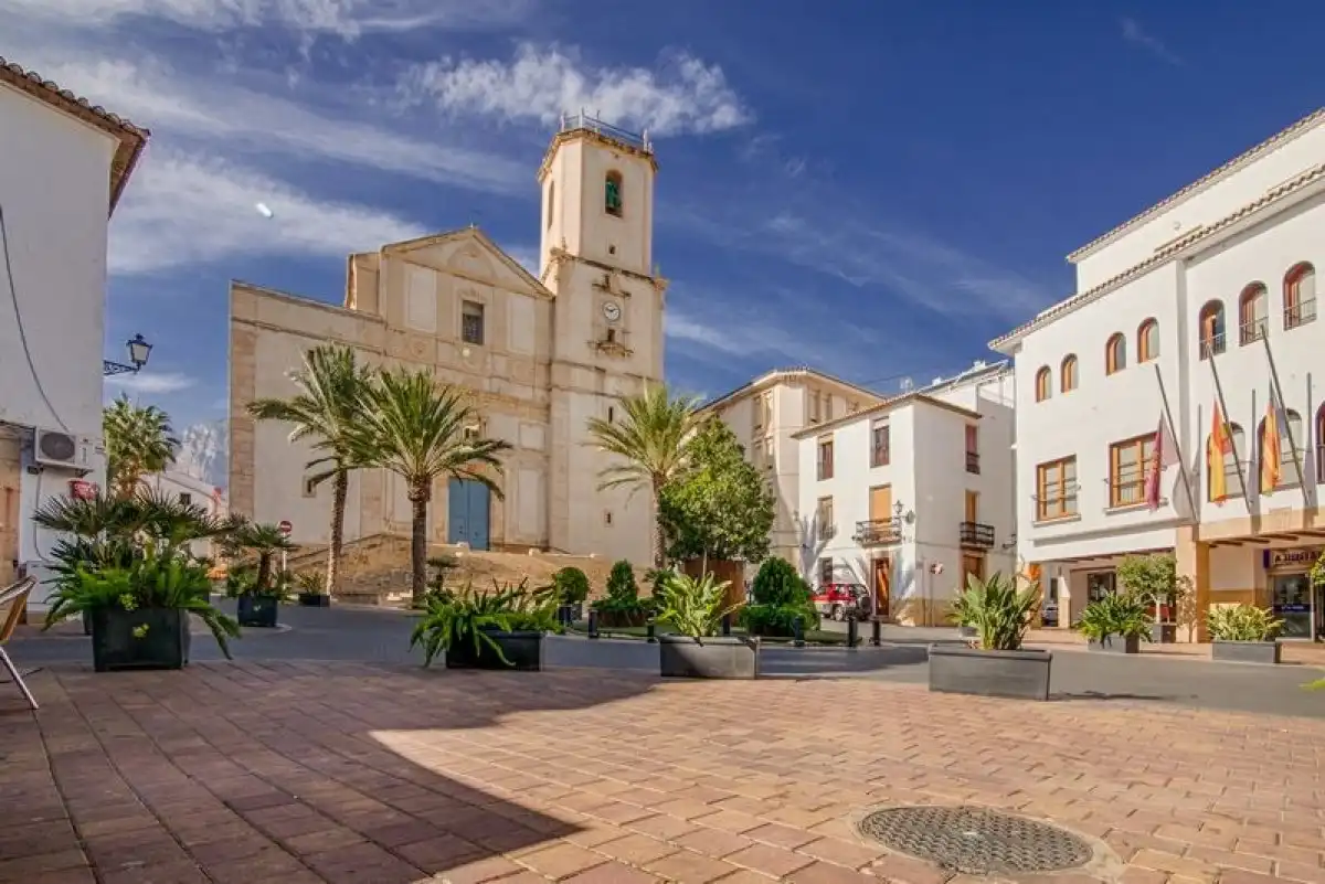 Vista exterior de Residencial en venta en La Nucia