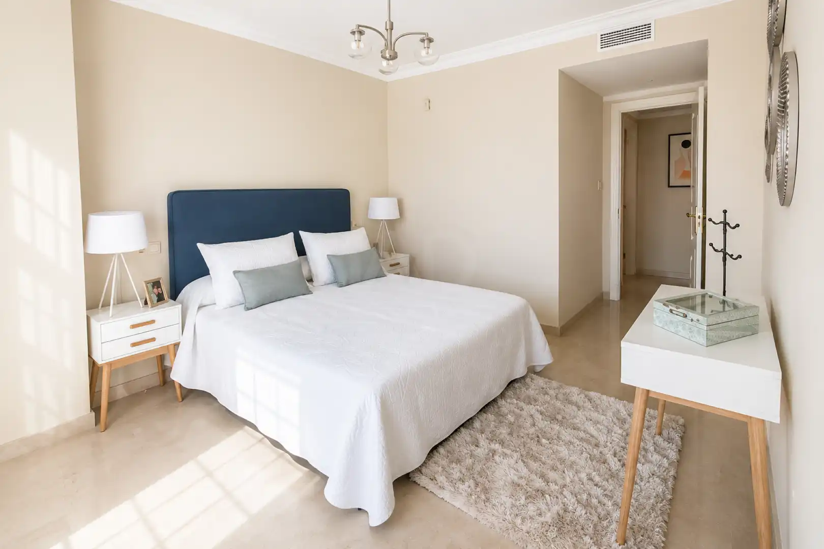 Bedroom of Flat for rent in Marbella  with Terrace and Swimming Pool