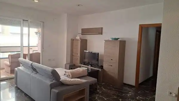Wohnzimmer von Wohnung zum Verkauf in Granada mit Heizung, Möbliert und Balkon