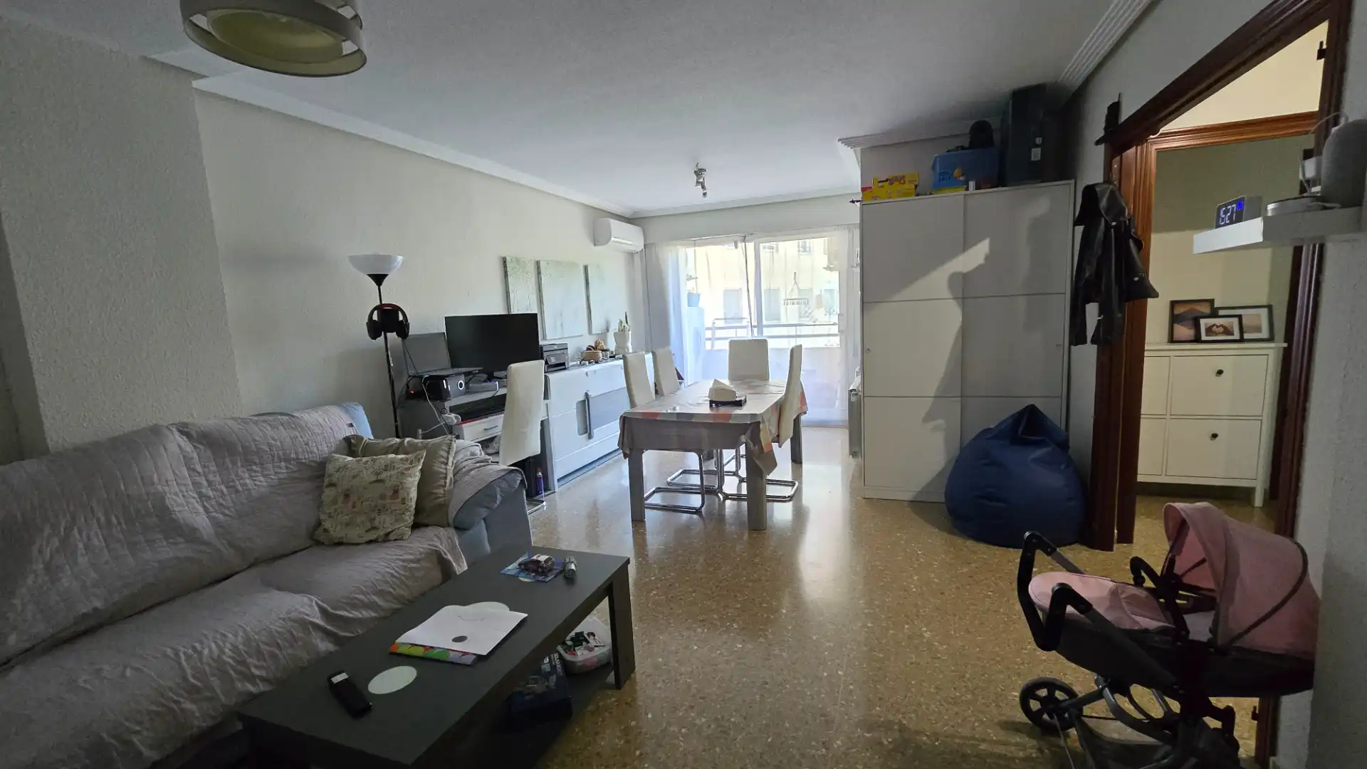 Sala de estar de Piso en venta en Valencia con Aire acondicionado, Calefacción y Horno
