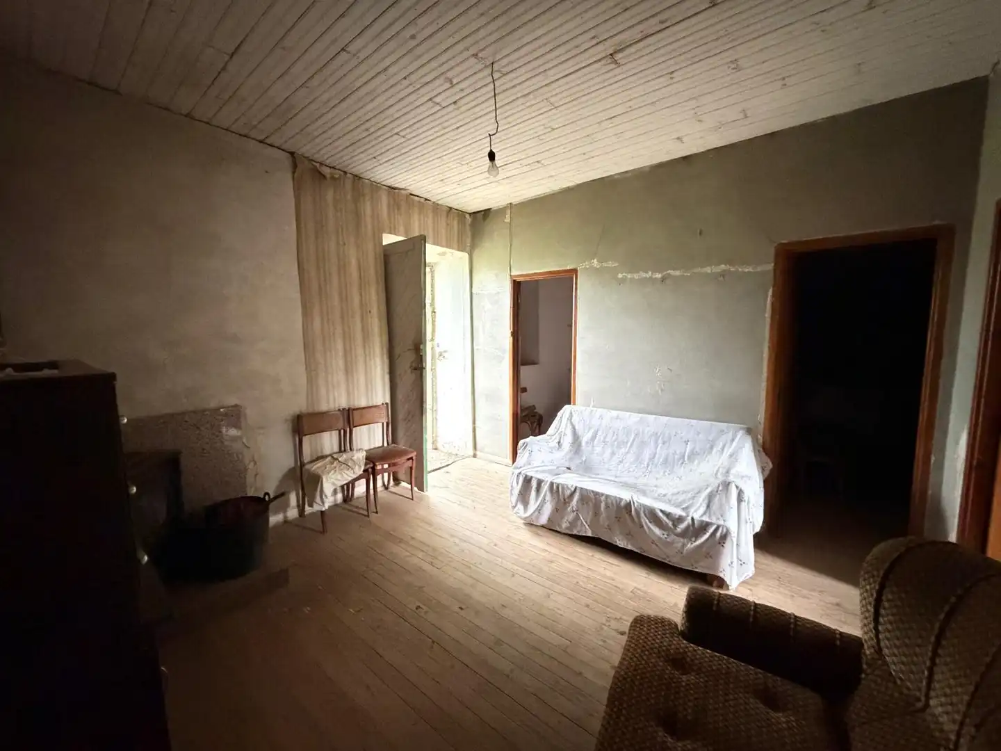 Sala de estar de Casa adosada en venta en Cartelle con Jardín privado, Amueblado y Balcón