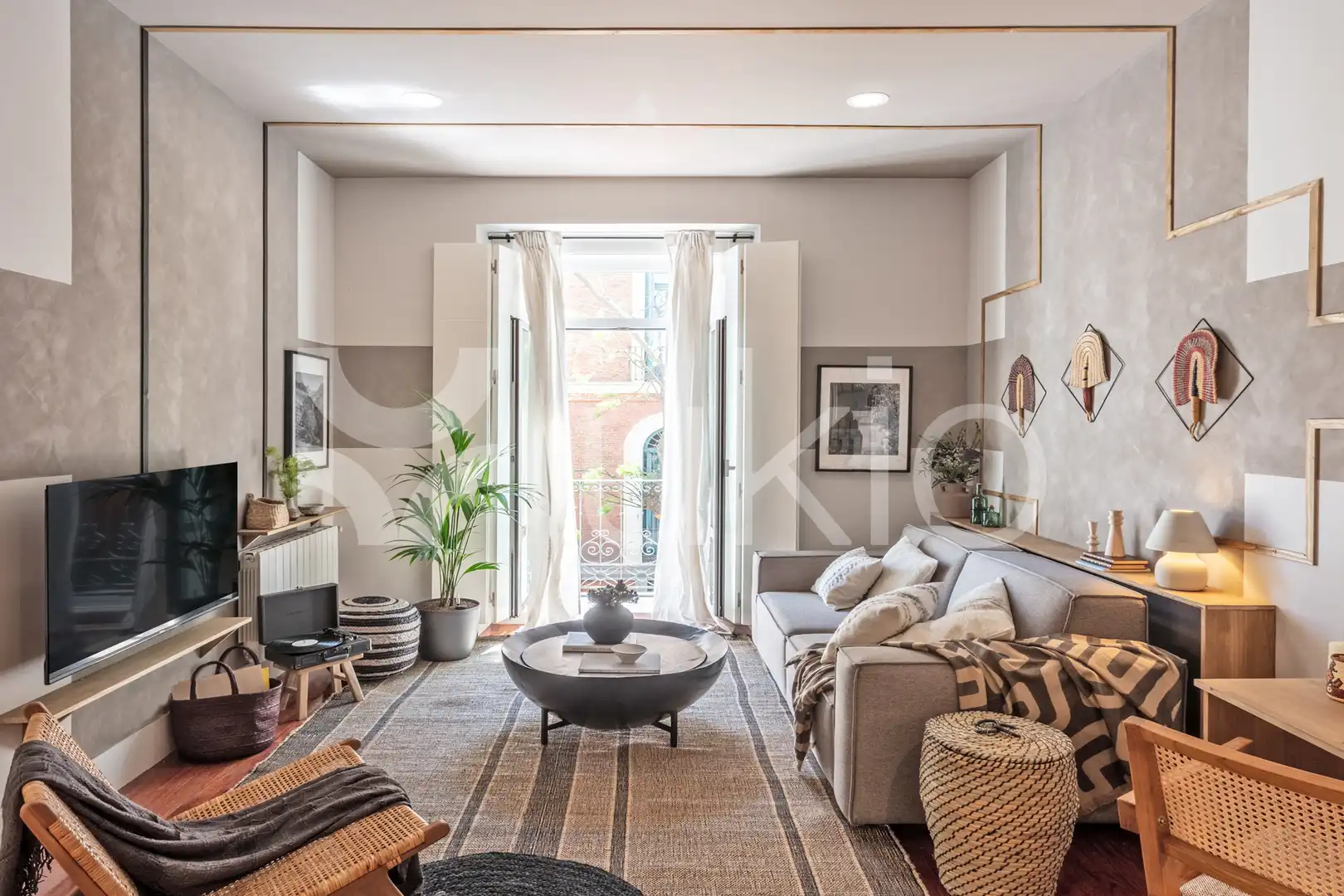 Apartament amb terrassa de lloguer a Calle de Fernando el Santo, imagen 2