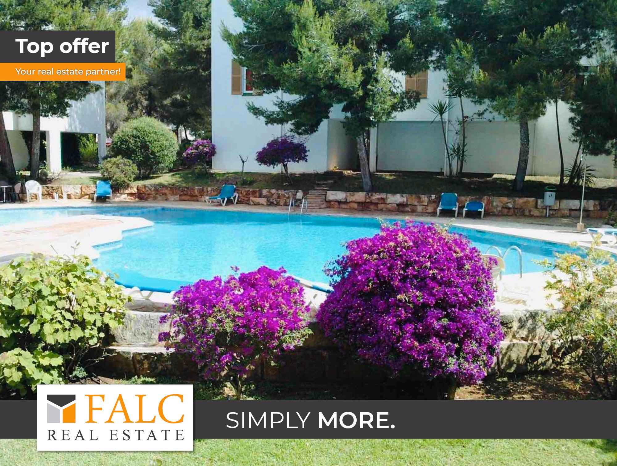 Piscina de Casa adosada en venda en Calvià amb Jardí privat i Piscina comunitària