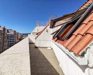 Terrassa de Pis de lloguer en Pontevedra Capital  amb Calefacció, Parquet i Terrassa