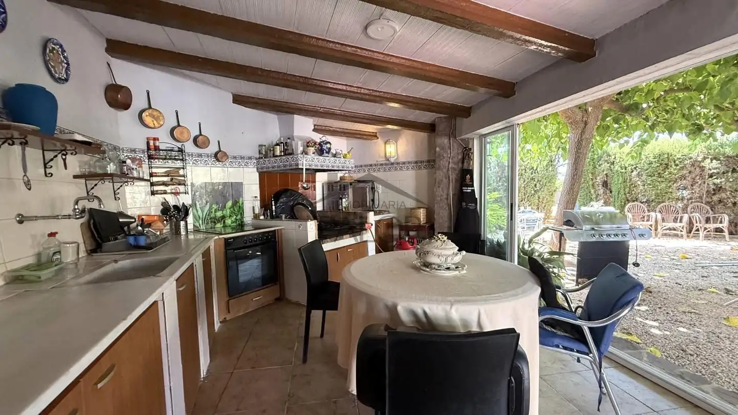Cocina de Casa o chalet en venta en Carcaixent con Aire acondicionado, Jardín privado y Terraza