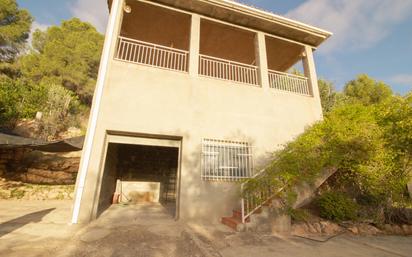 Exterior view of House or chalet for sale in Mogente / Moixent  with Terrace and Swimming Pool