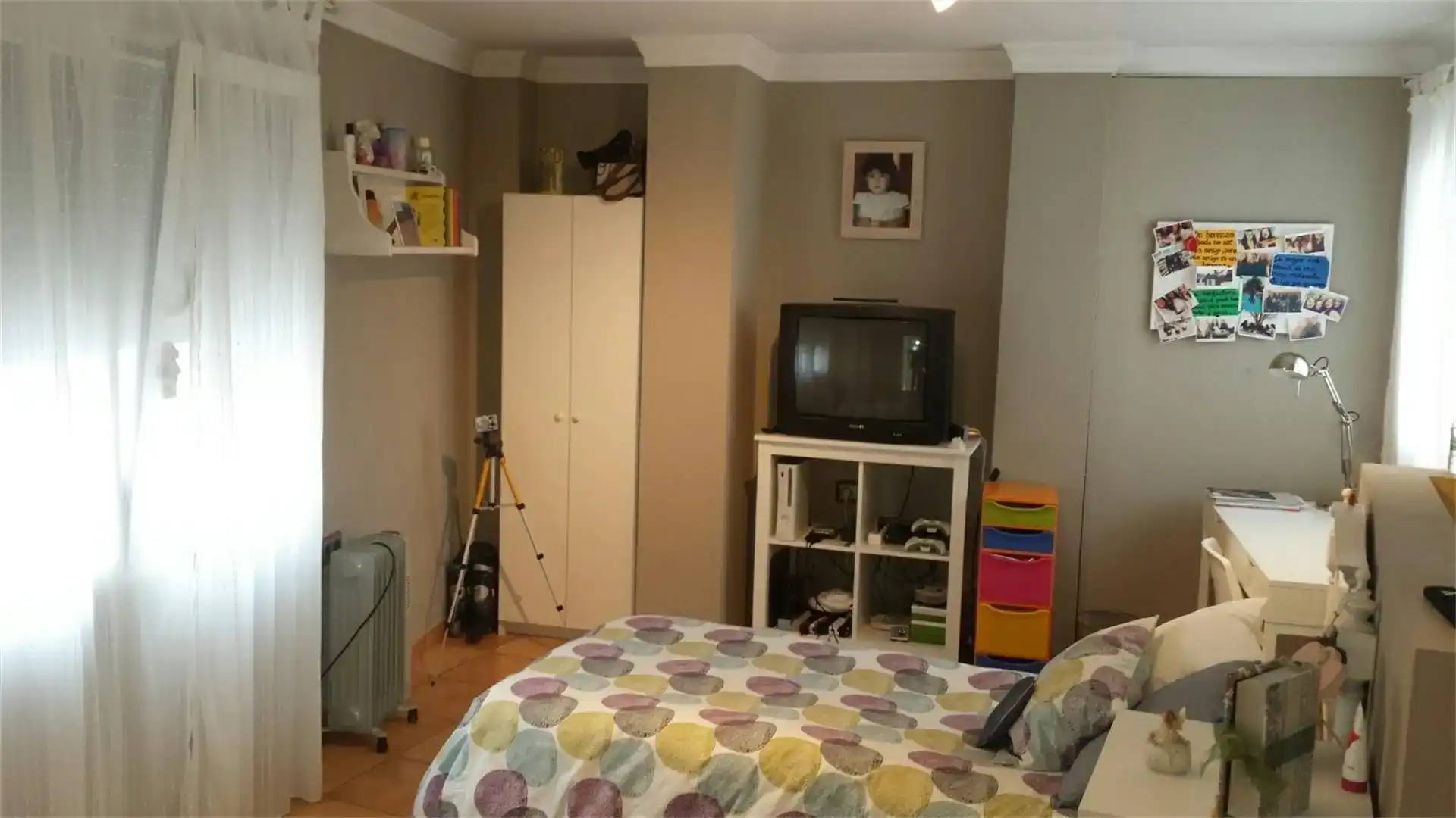 Schlafzimmer von Einfamilien-Reihenhaus zum Verkauf in Elda mit Klimaanlage