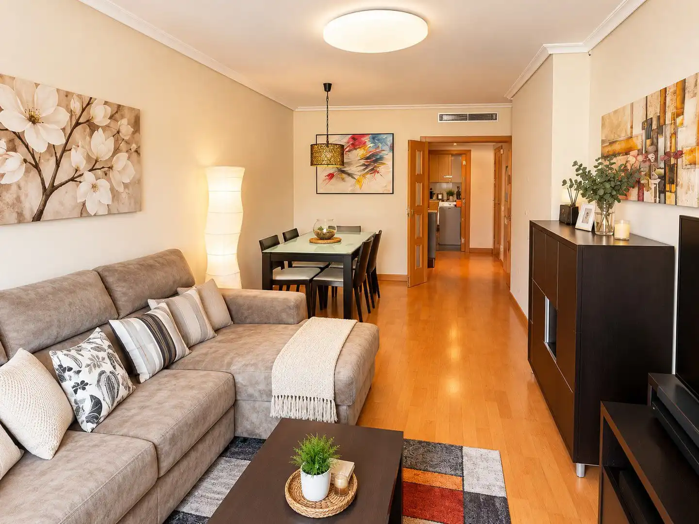 Sala d'estar de Apartament en venda en La Cava - Fardachón