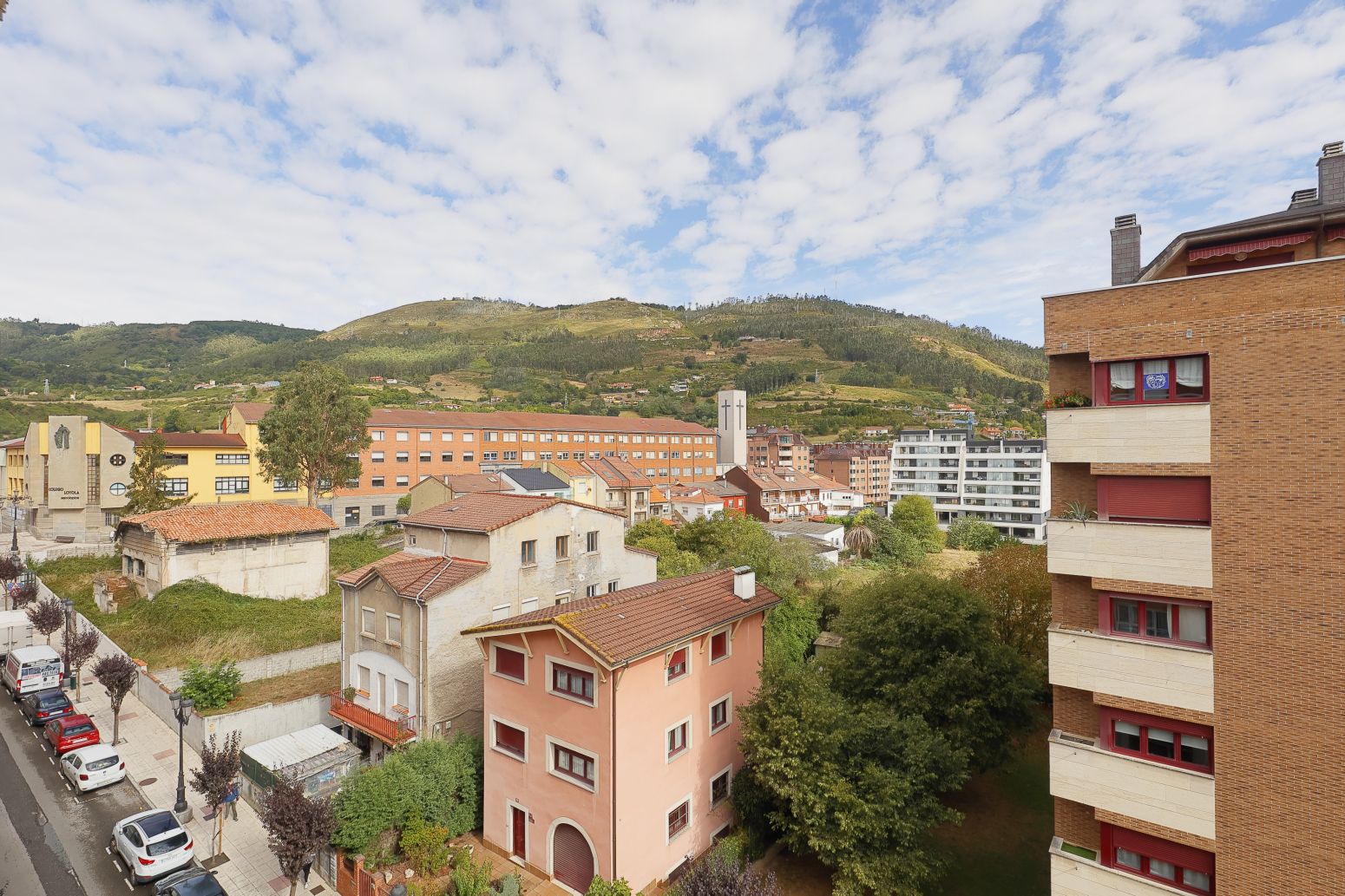 Exterior view of Flat for sale in Oviedo   with Heating, Parquet flooring and Terrace