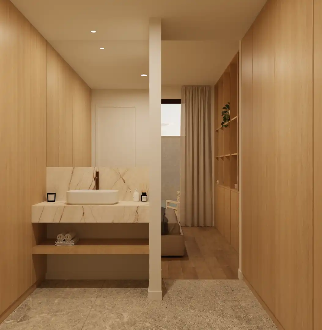 Baño de Casa adosada en venta en PAU 2-600