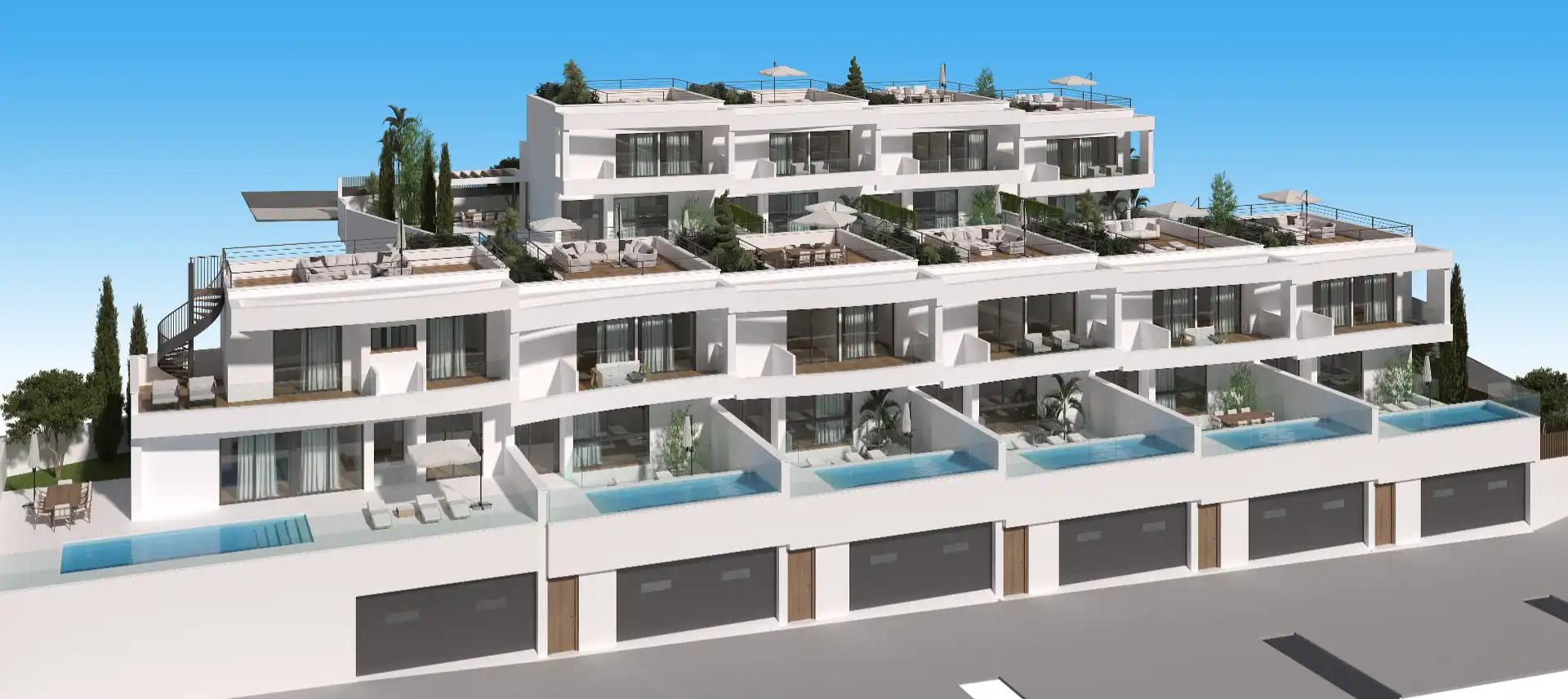 Vista exterior de Casa o chalet en venta en Nerja con Aire acondicionado, Calefacción y Jardín privado