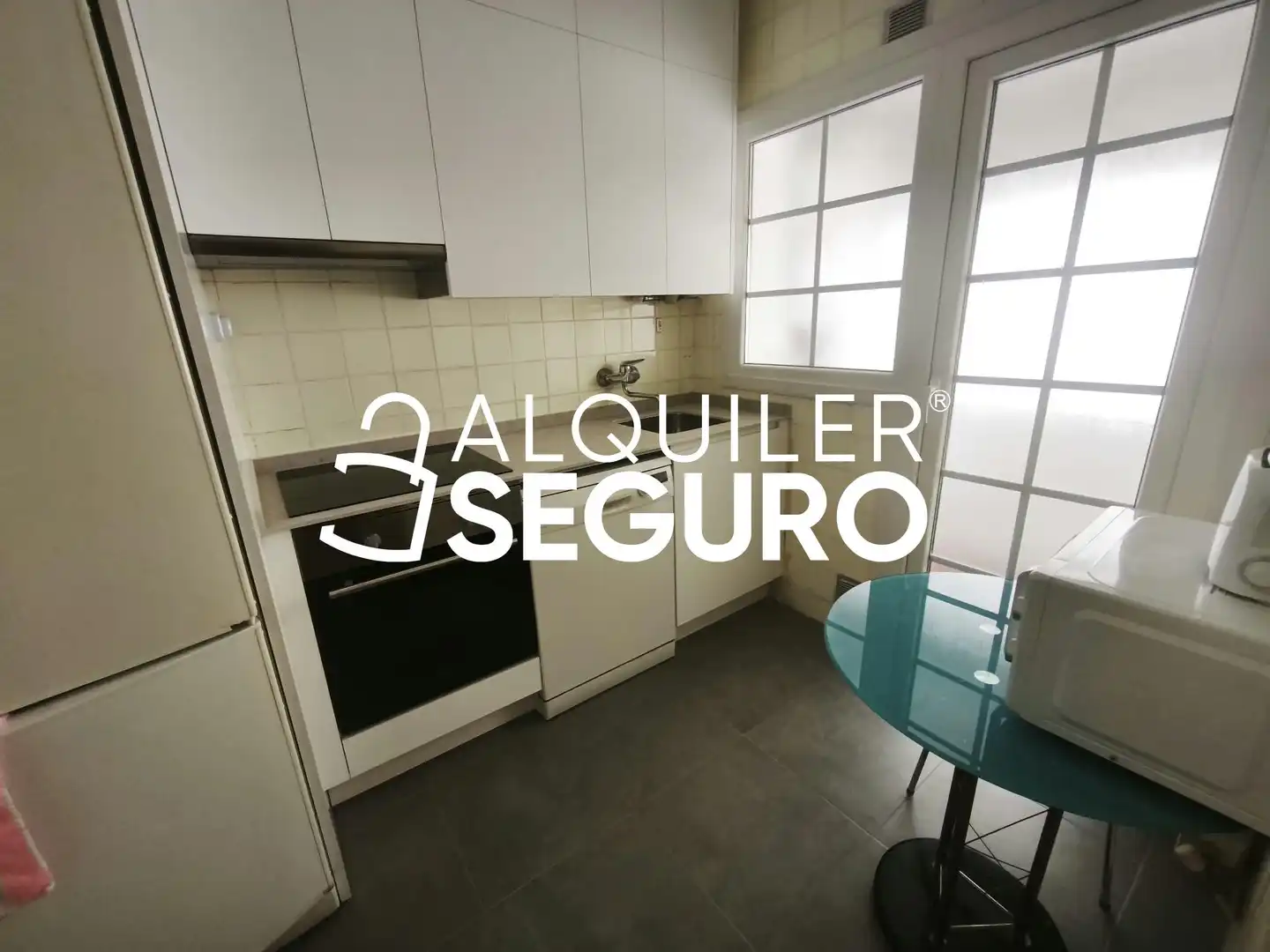 Küche von Wohnung zur Miete in Zaragoza mit Heizung, Terrasse und Möbliert