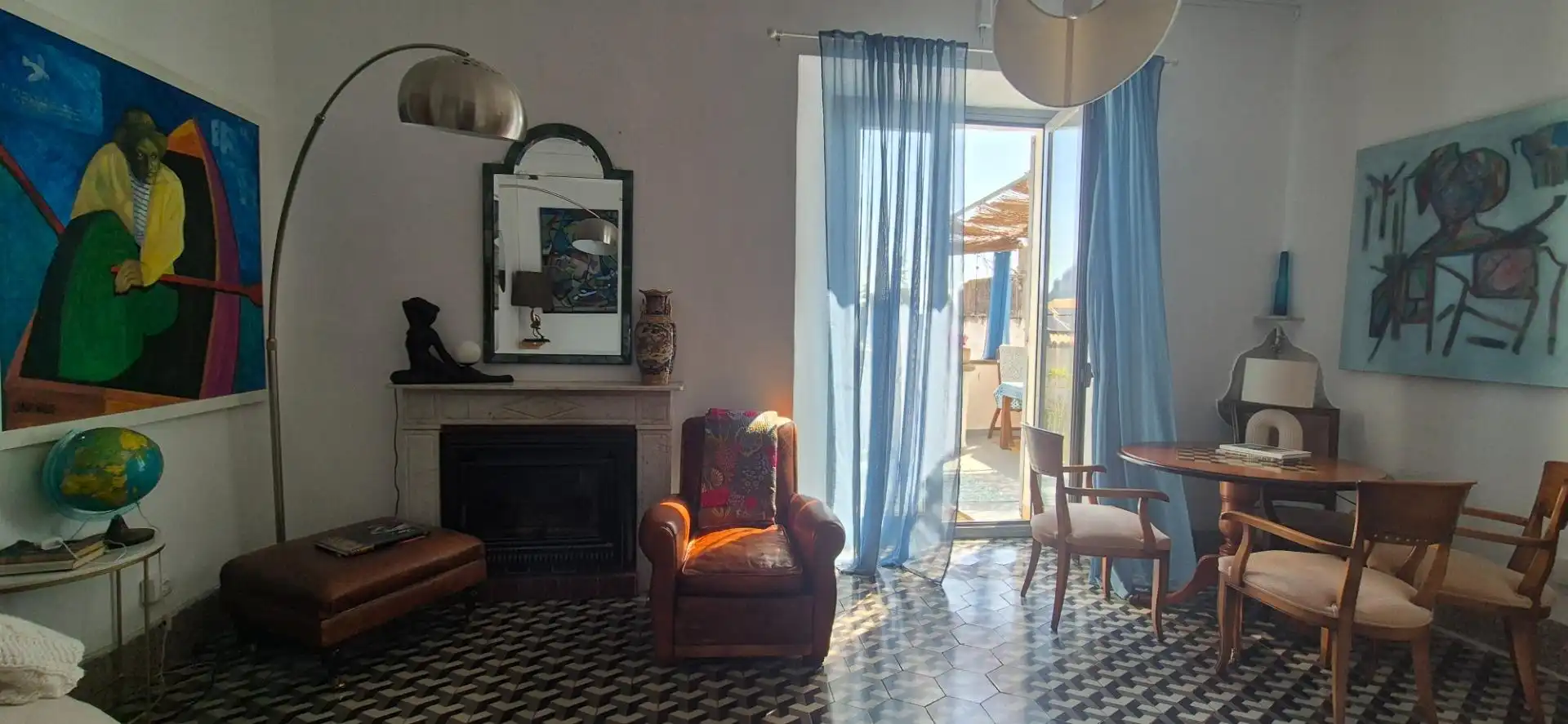 Sala de estar de Casa o chalet en venta en Alaró con Aire acondicionado, Calefacción y Terraza