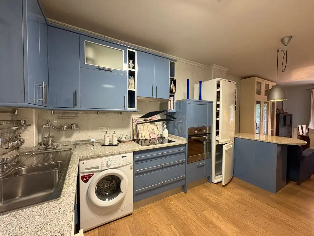 Cocina de Casa o chalet en venta en Santibáñez de la Sierra con Aire acondicionado, Calefacción y Terraza