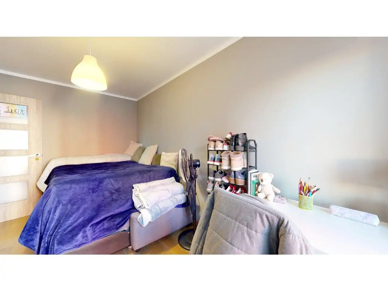 Bedroom of Flat for sale in Torrent  with Air Conditioner, Private garden and Balcony