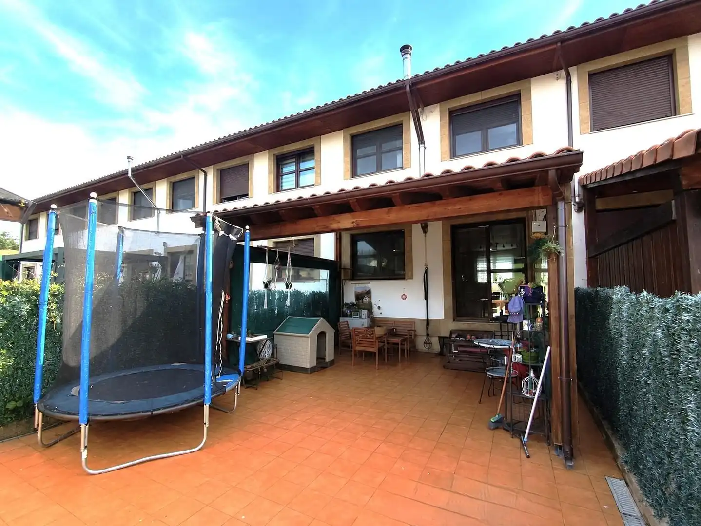 Terraza de Casa adosada en venta en Santiurde de Toranzo con Calefacción, Jardín privado y Terraza
