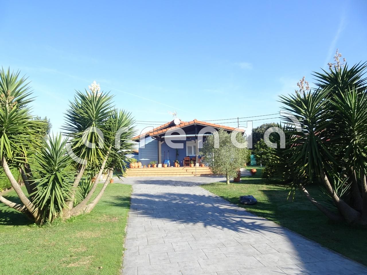 Exterior view of House or chalet to rent in Polanco  with Heating, Private garden and Furnished