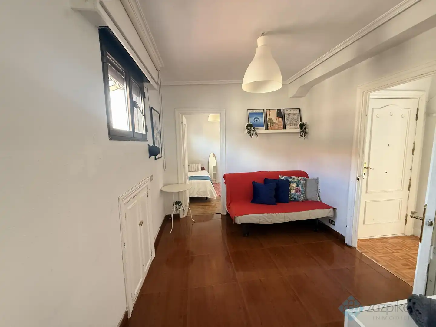 Sala d'estar de Pis en venda en Bilbao  amb Calefacció