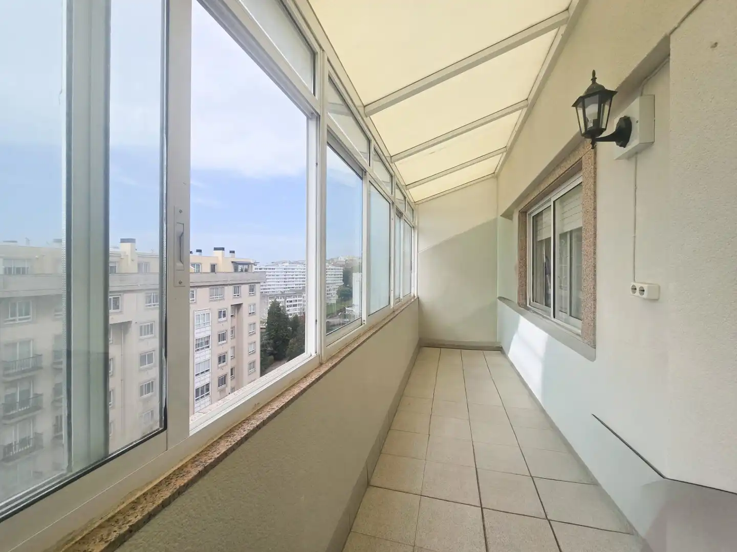 Terraza de Dúplex en venta en A Coruña Capital  con Calefacción, Parquet y Terraza
