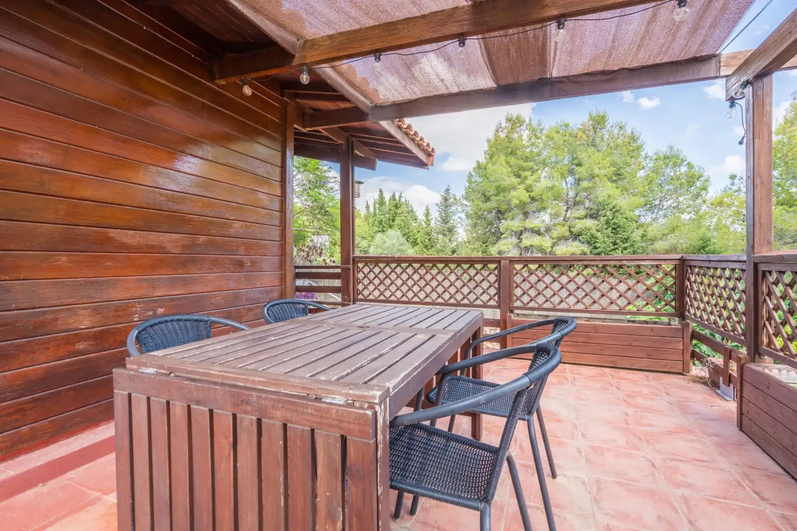 Terraza de Casa o chalet en venta en Torrent con Aire acondicionado, Calefacción y Jardín privado