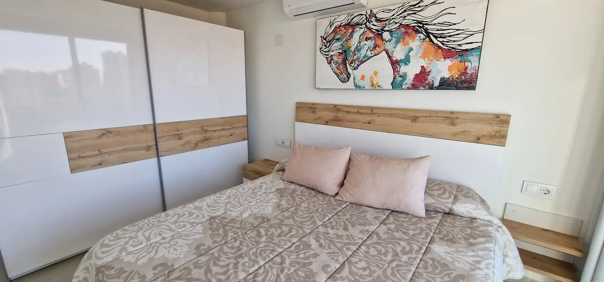 Dormitori de Apartament en venda en Finestrat amb Aire condicionat, Calefacció i Jardí privat