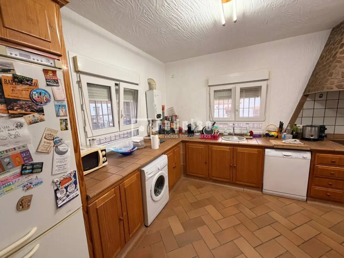 Küche von Haus oder Chalet zum Verkauf in Ayamonte mit Heizung, Privatgarten und Terrasse