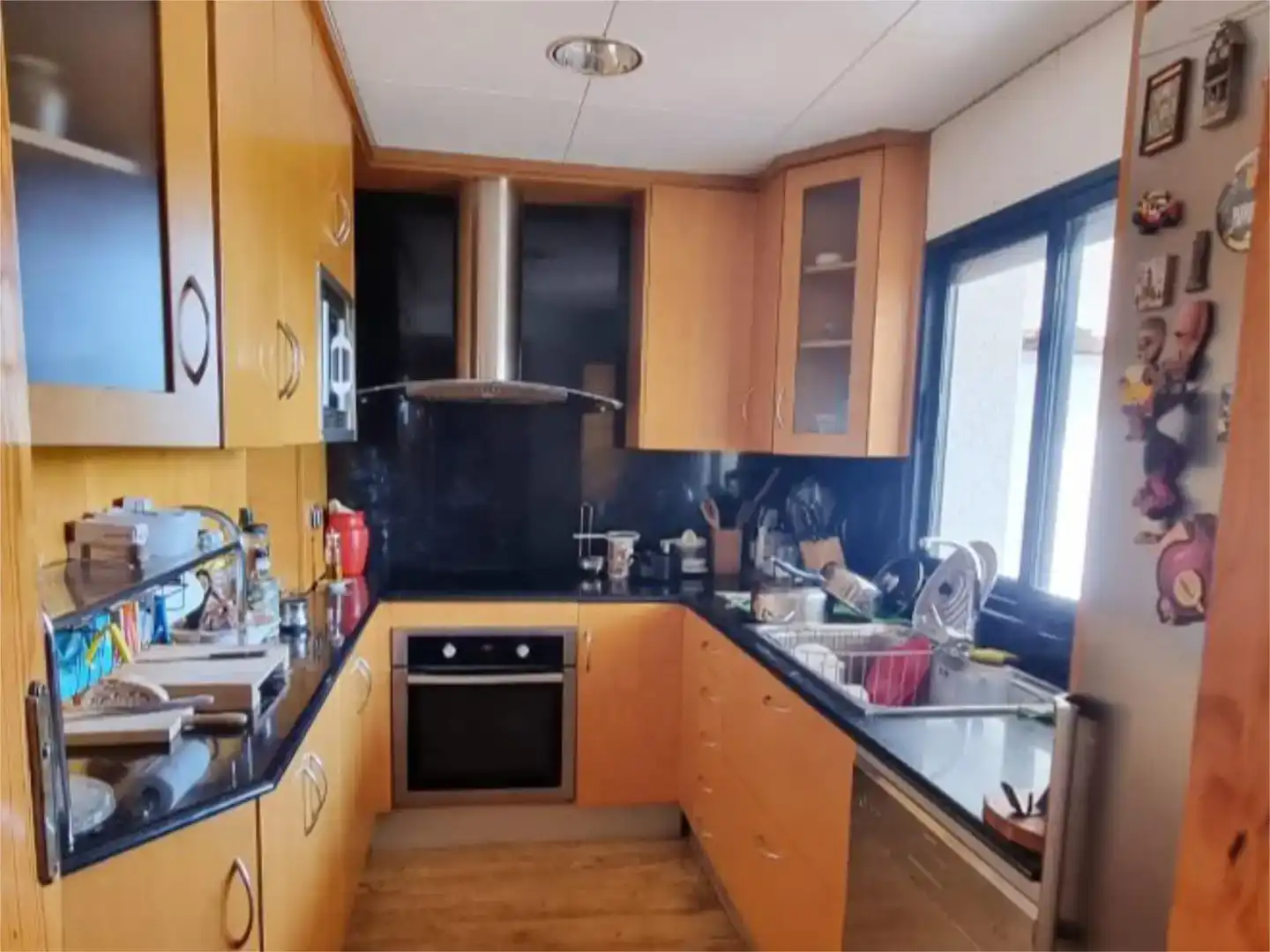 Cuina de Casa o xalet en venda en La Ràpita amb Jardí privat, Parquet i Traster