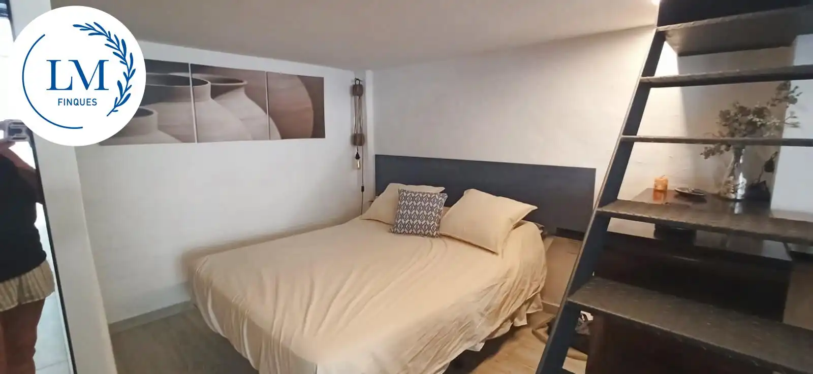Schlafzimmer von Loft zur Miete in Vilanova i la Geltrú