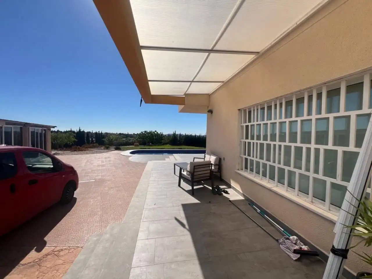 Terrassa de Casa o xalet en venda en Alicante / Alacant amb Aire condicionat, Calefacció i Jardí privat