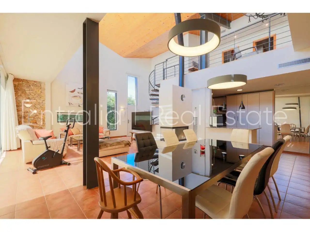 Sala de estar de Casa o chalet en venta en Albons con Aire acondicionado, Calefacción y Jardín privado